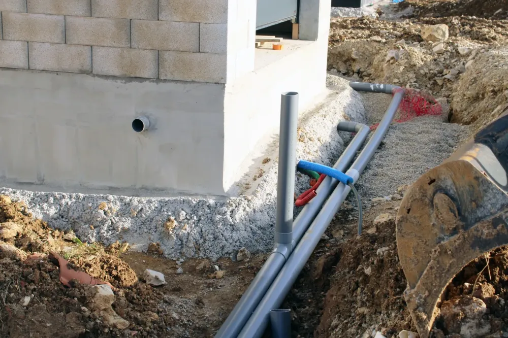 Réseau pluvial à Gaas